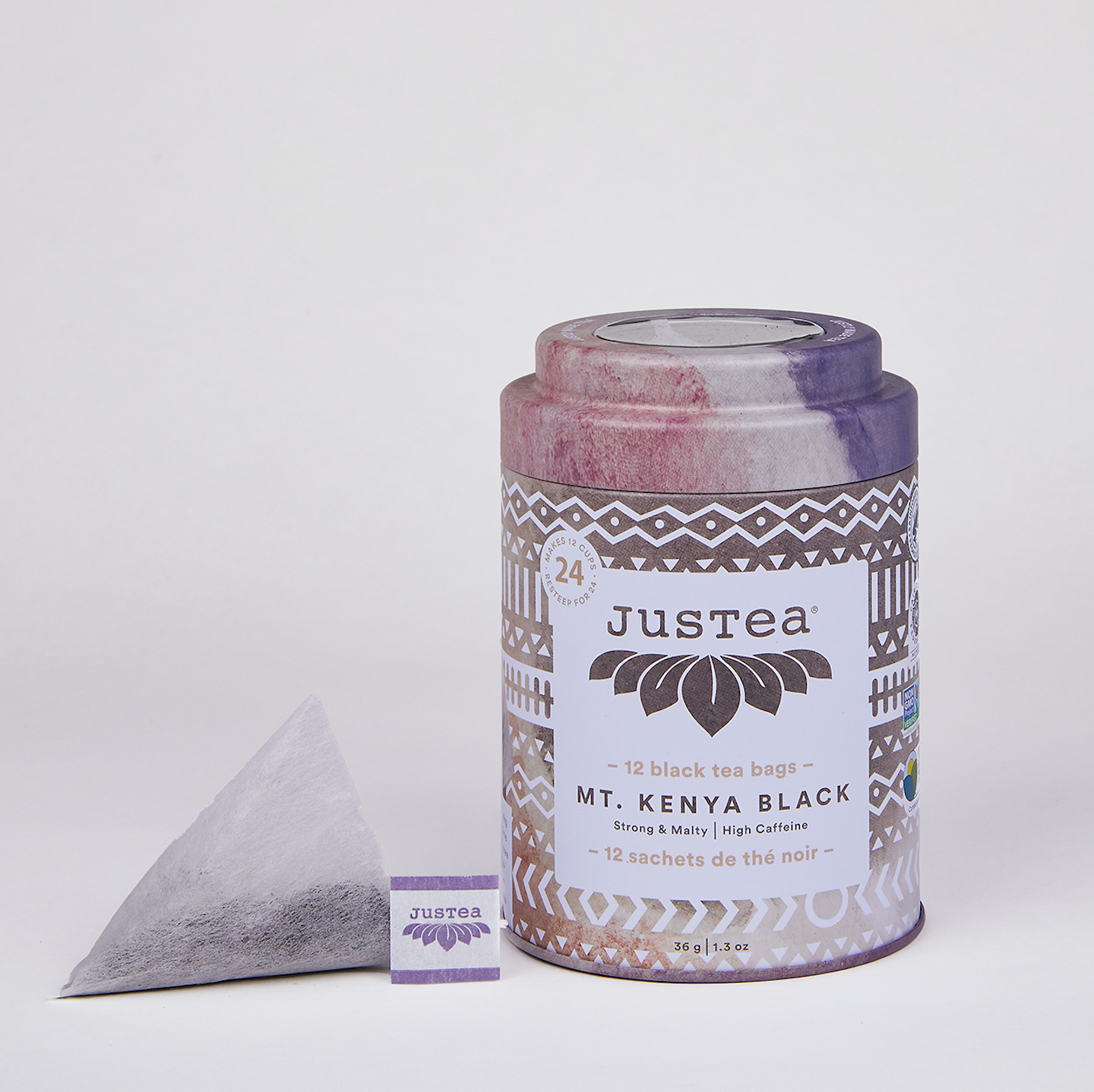 Mt. Kenya Black Tea Bag Tin - Organic