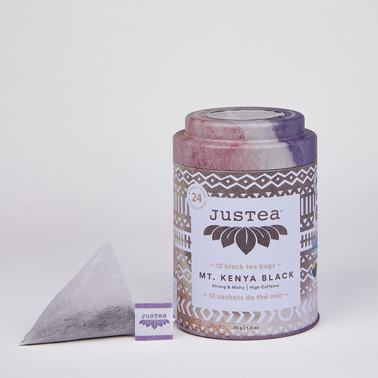 Mt. Kenya Black Tea Bag Tin - Organic