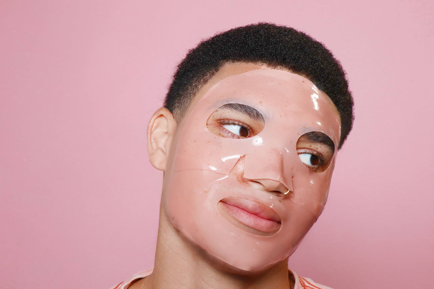 Rose Boba Illuminating Hydrogel Face Mask