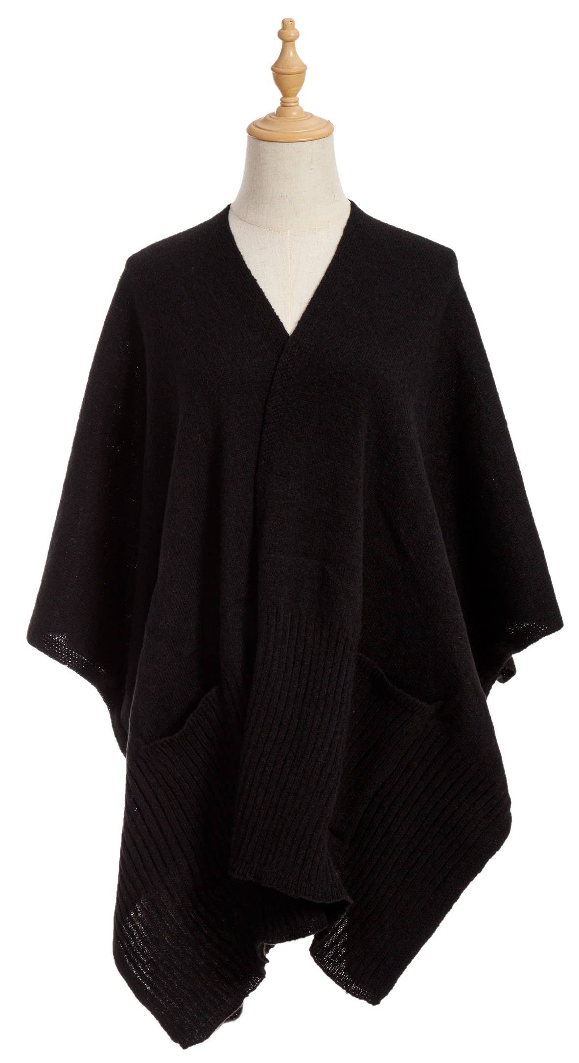 Knit Winter Poncho - Imagine Imports