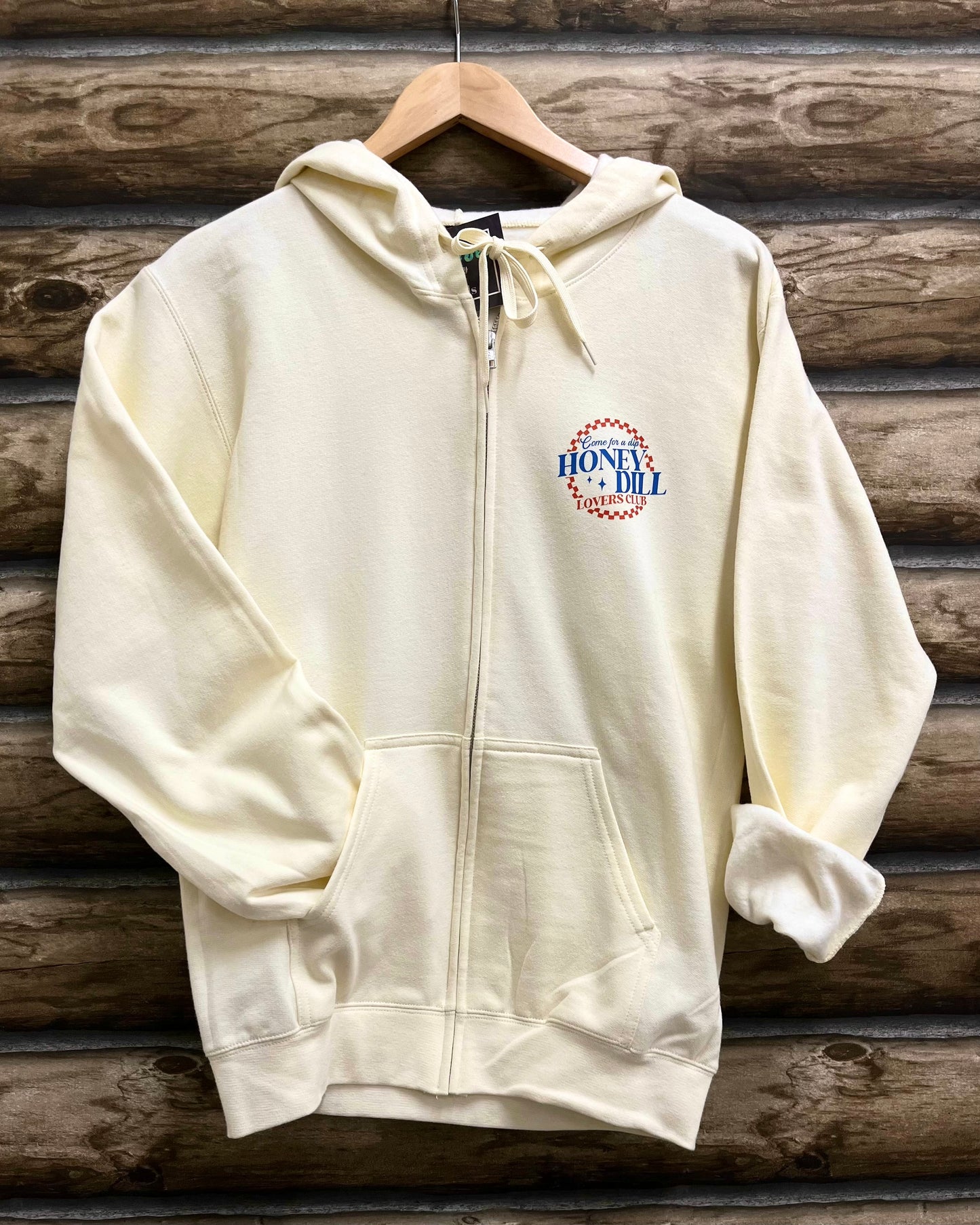 Honey Dill Zip-Up Hoodie