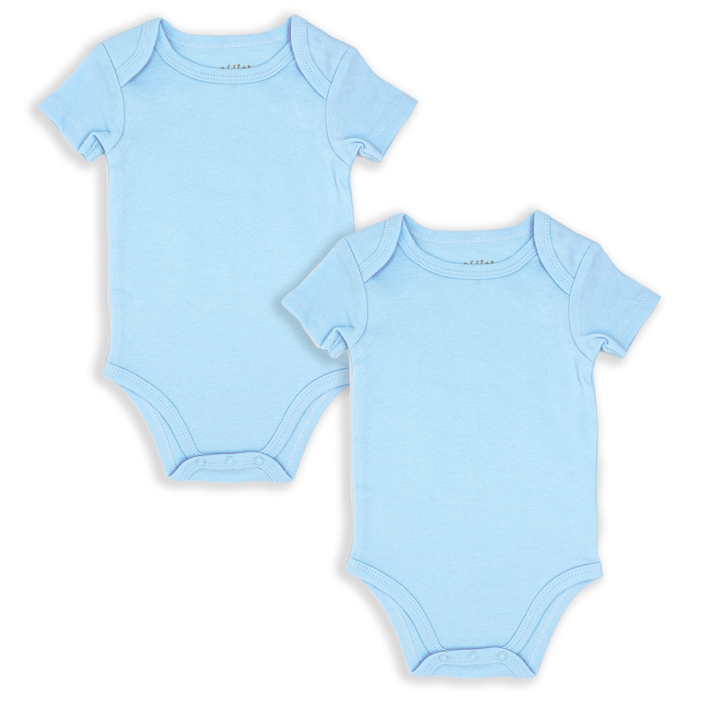 Rose Textiles - 2 Pack Solid Bodysuits: White / 12M