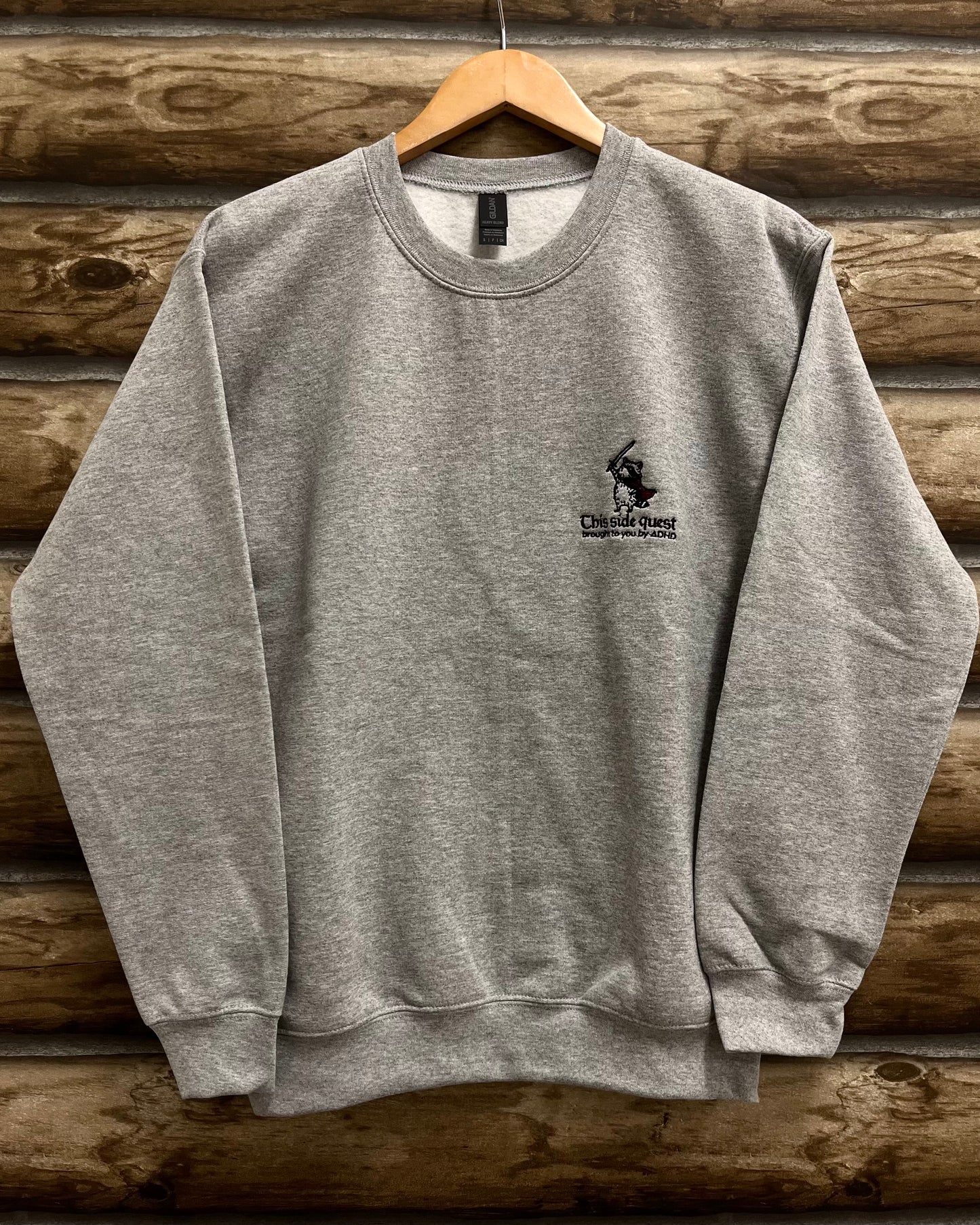 This Side Quest Raccoon Crewneck
