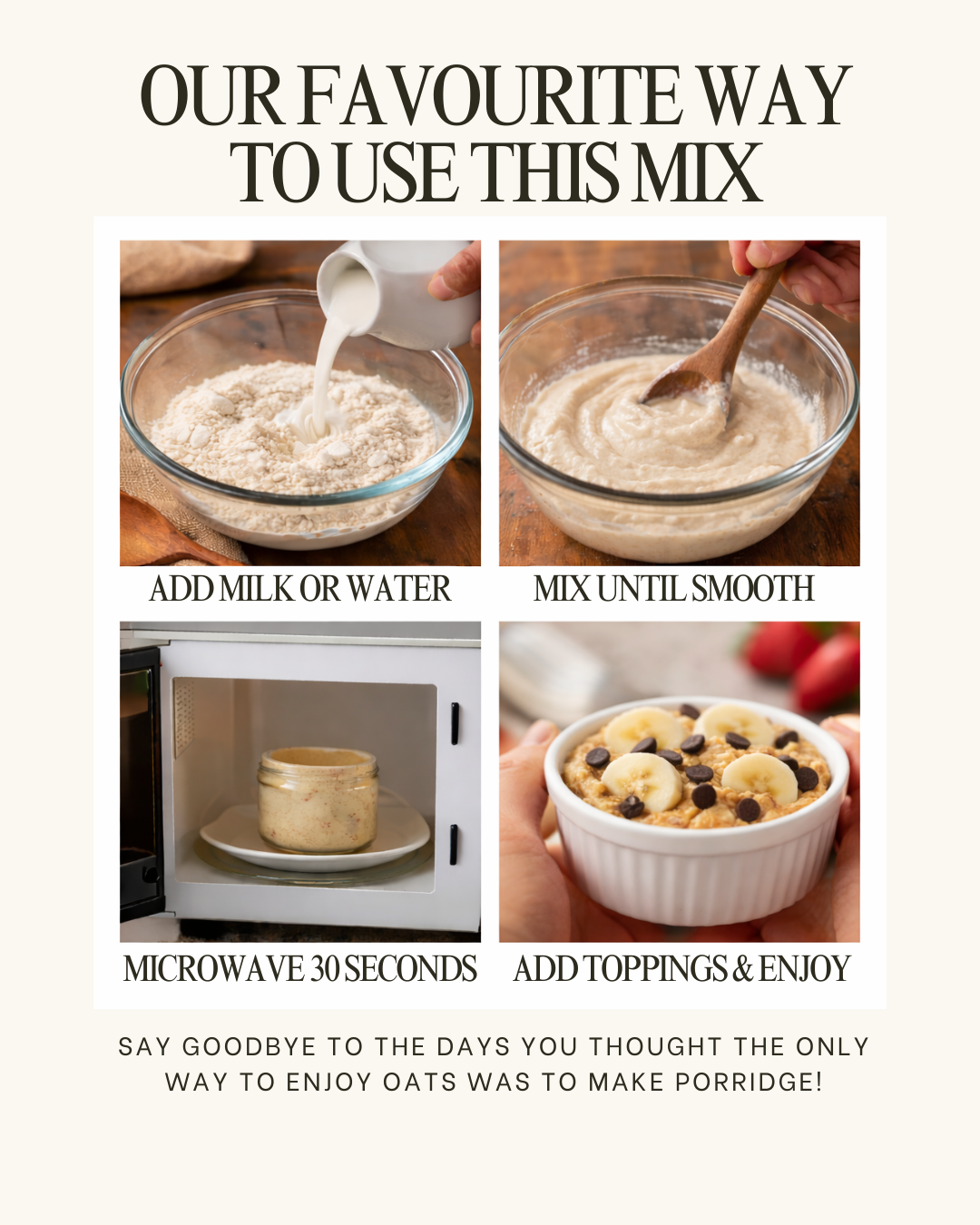 Seriously Oats Breakfast Mix (225g)