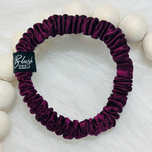 Blush Silks - Pure Mulberry Silk Mini Scrunchies