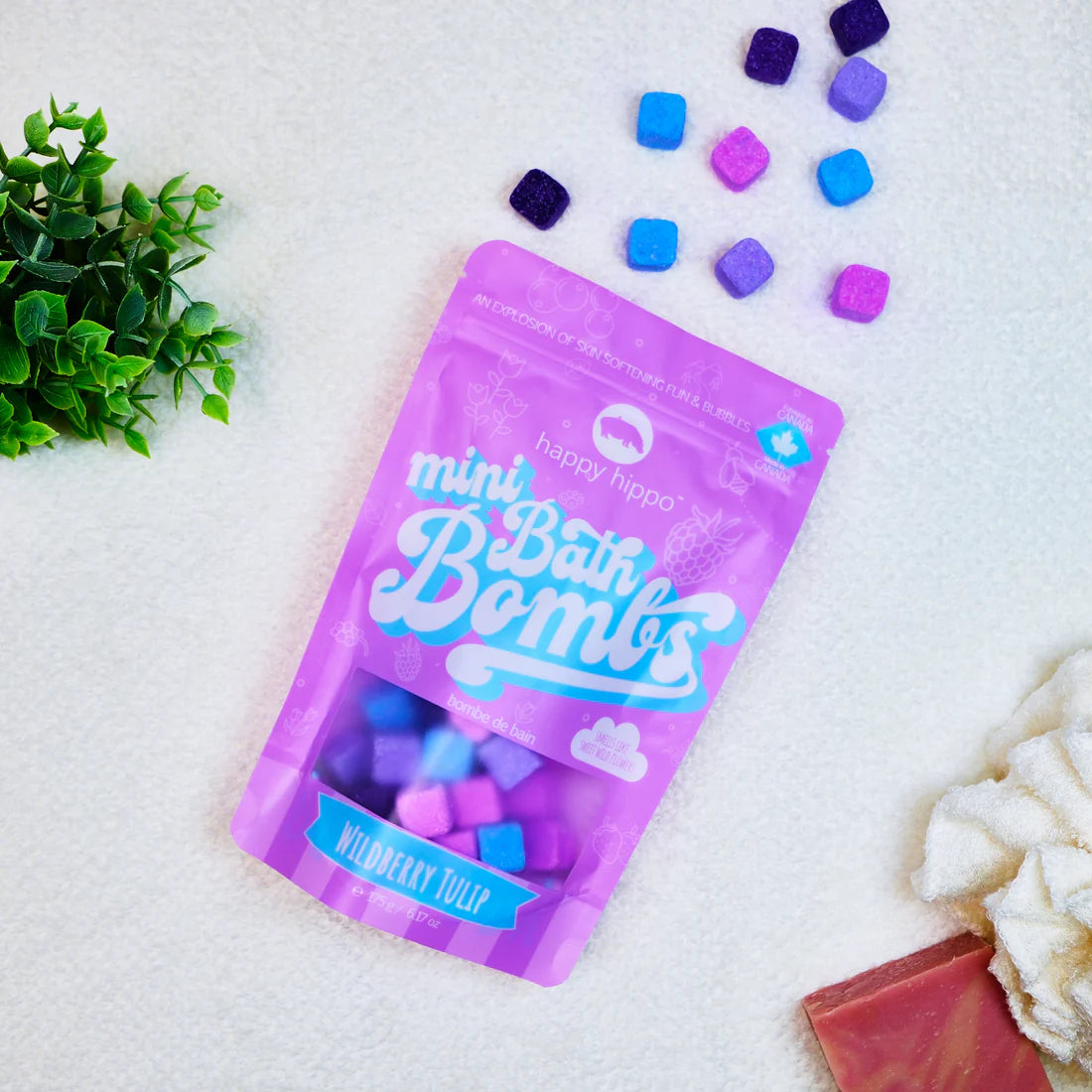 Wildberry Tulip Mini Bombs - Happy Hippo