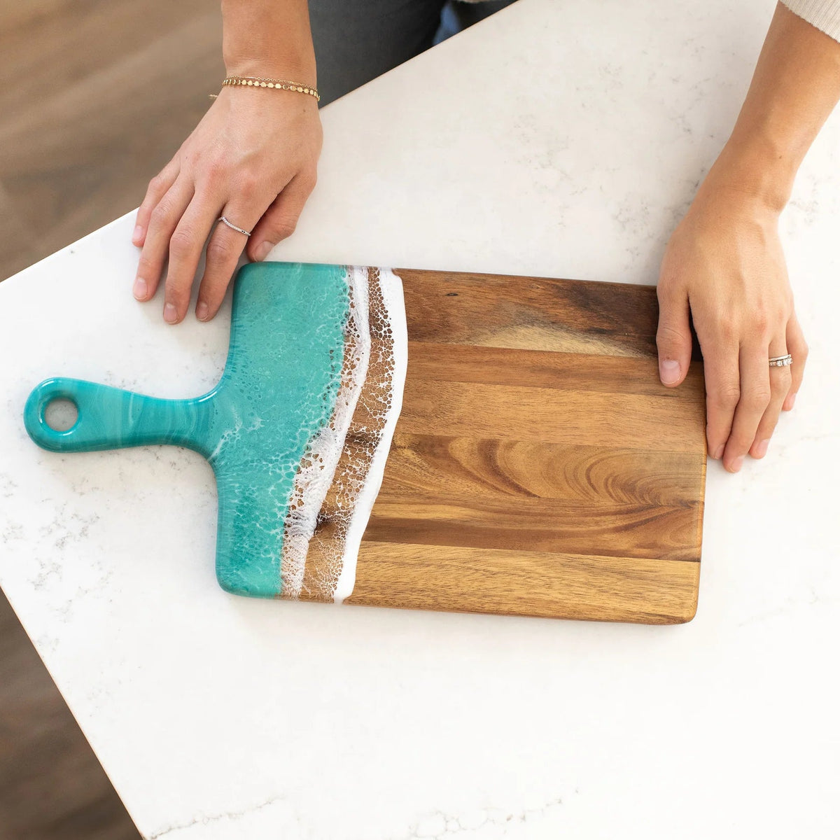 Acacia Handled Charcuterie Board