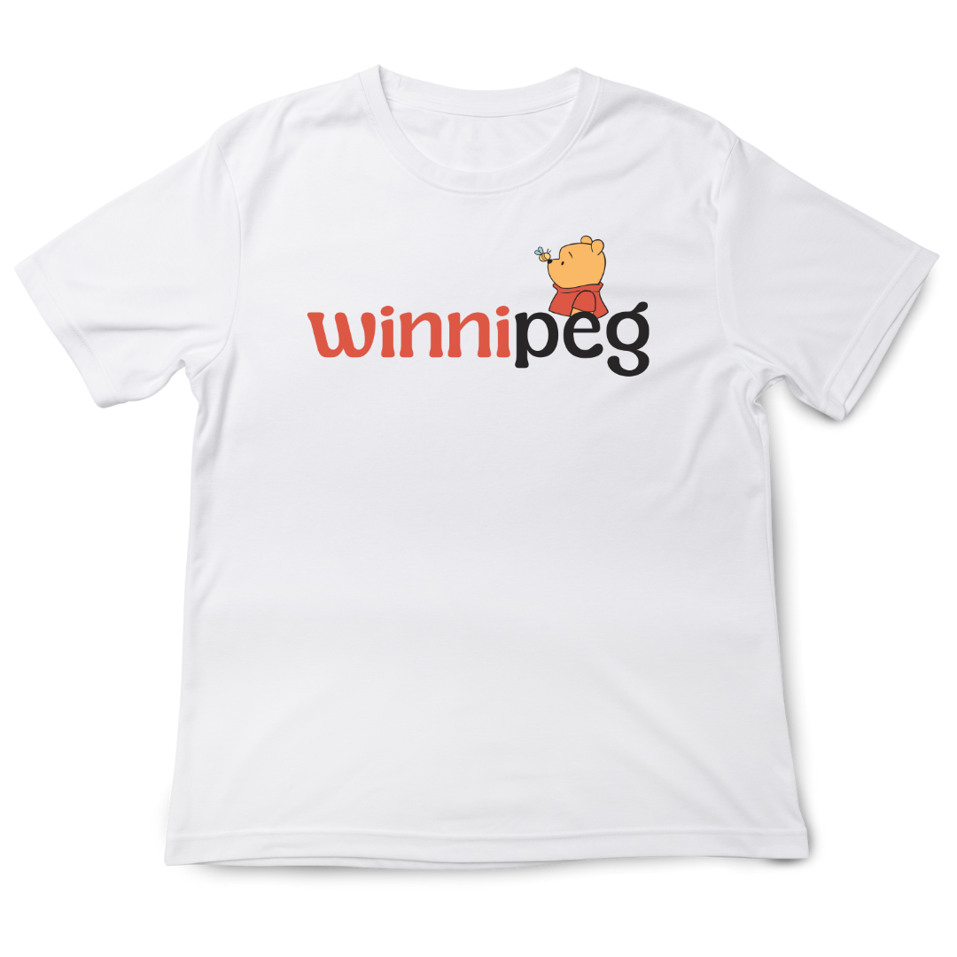 Winnie-Peg Adult Ash T-Shirt