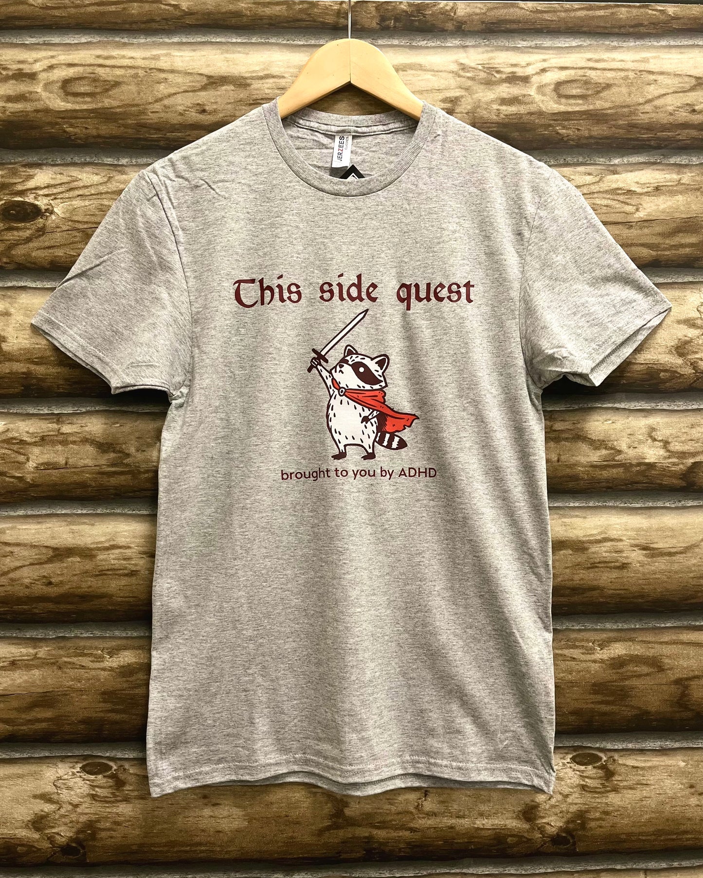 This Side Quest Raccoon T-Shirt
