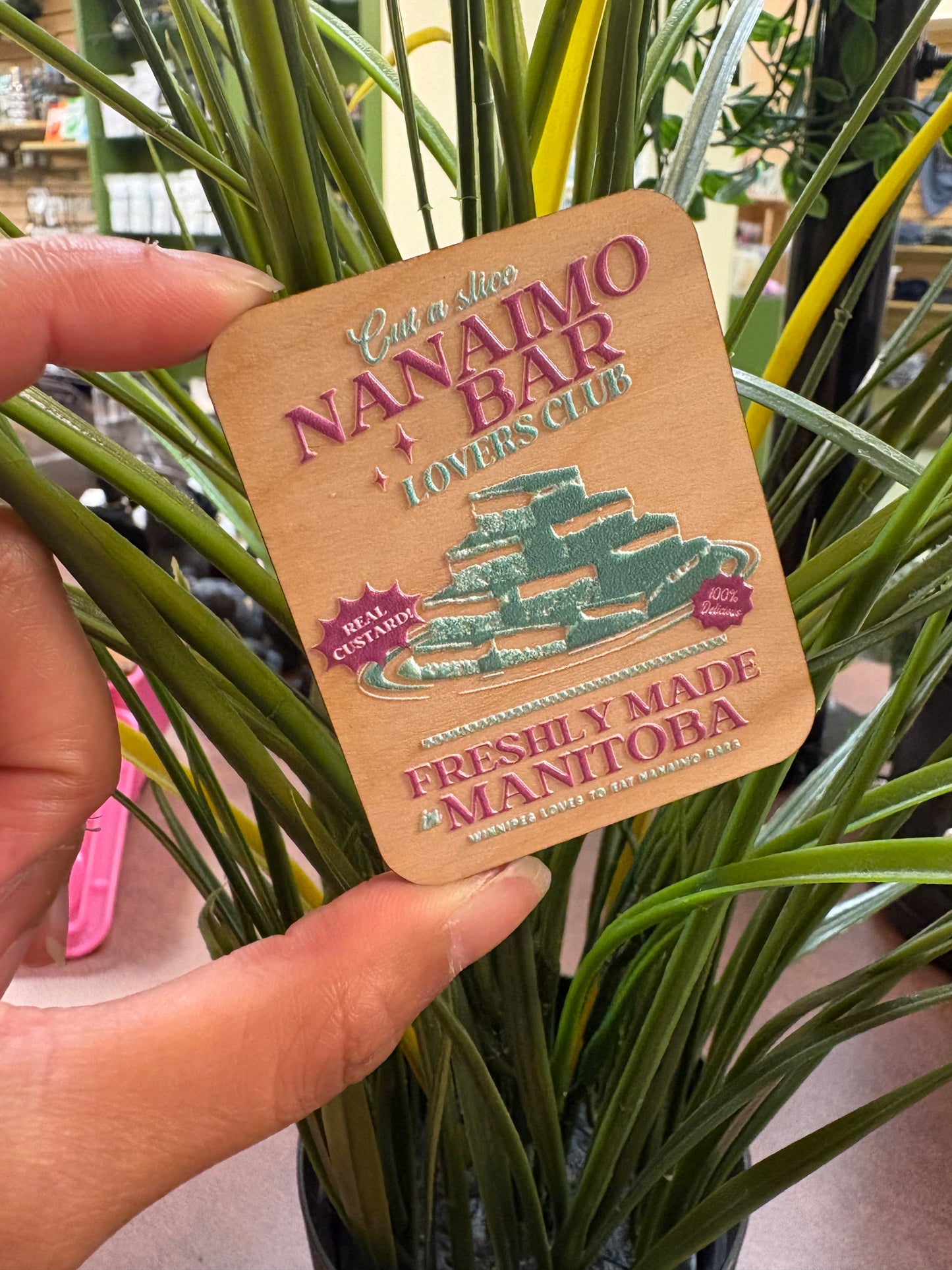 The Canadian Classics - Wooden 3D Magnet