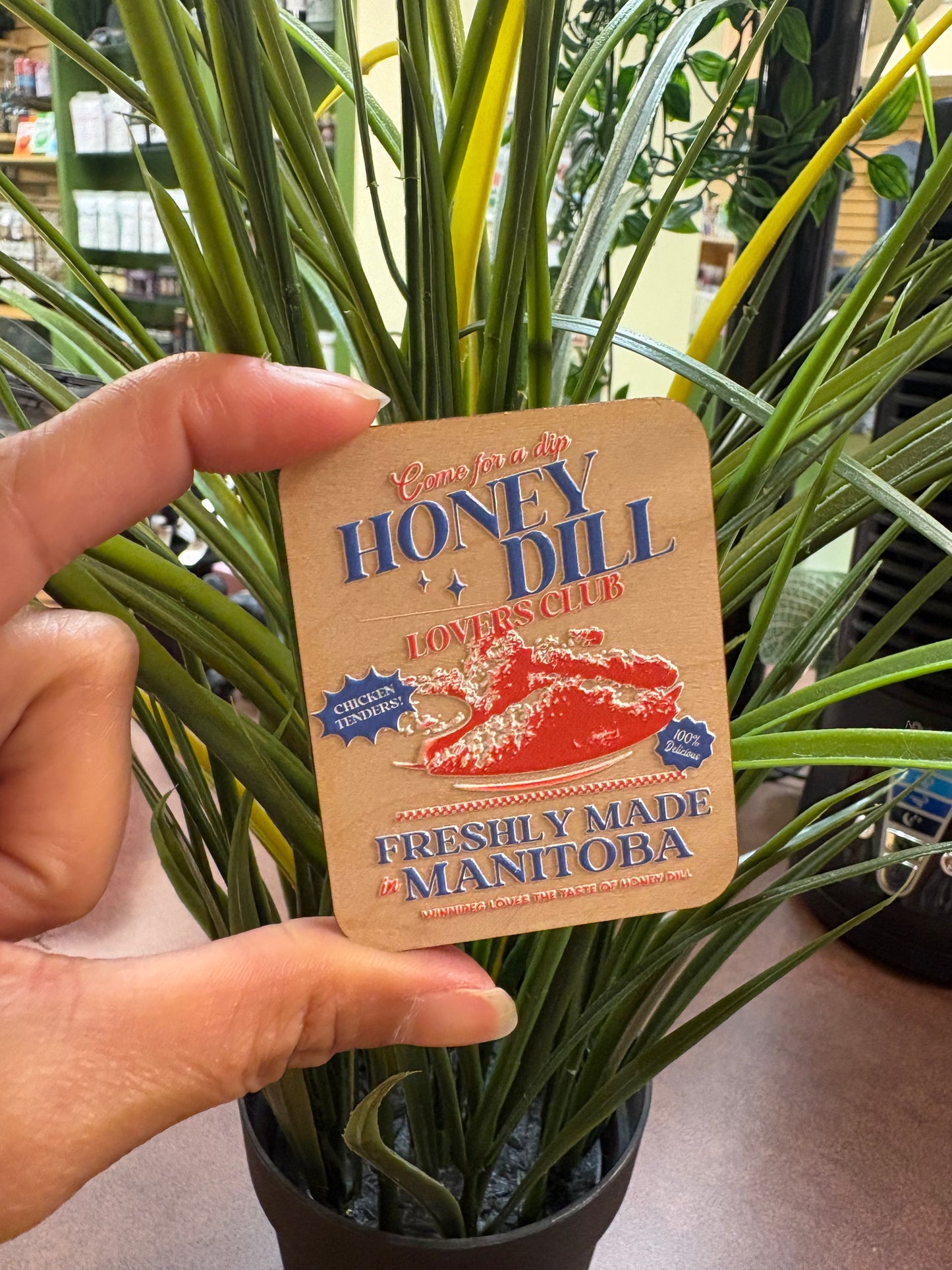 The Canadian Classics - Wooden 3D Magnet