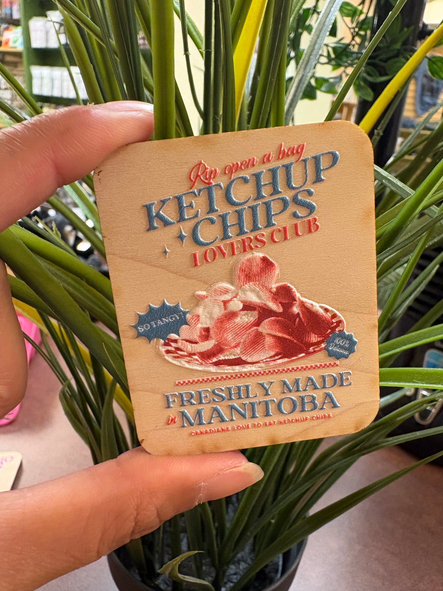 The Canadian Classics - Wooden 3D Magnet