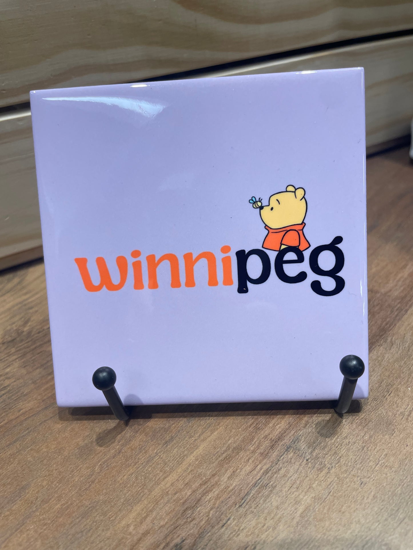 Winnie-Peg Coaster