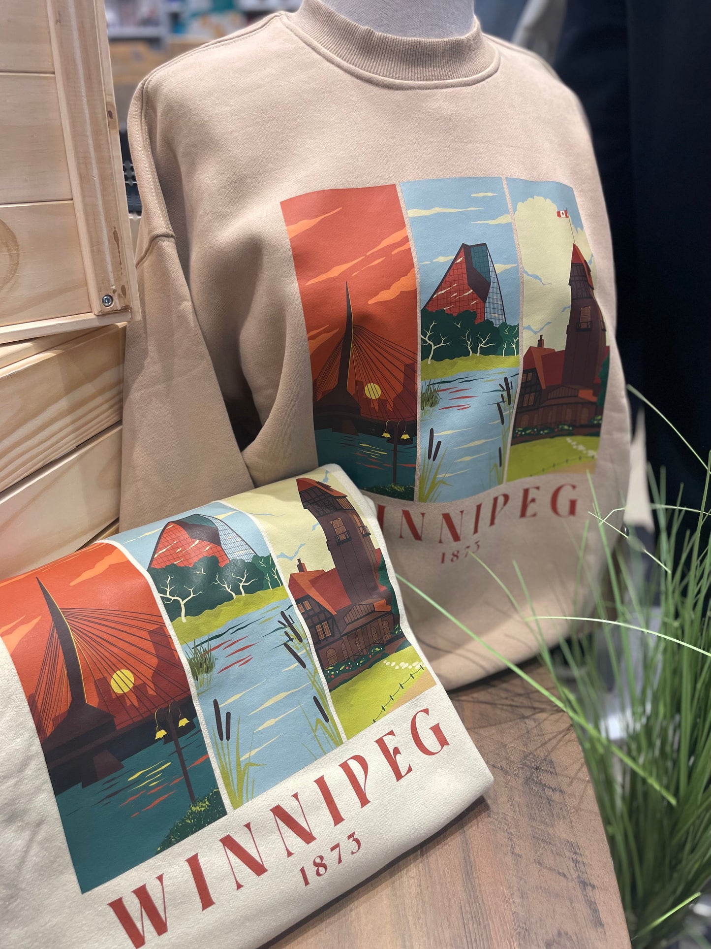 Winnipeg Trio Crewneck