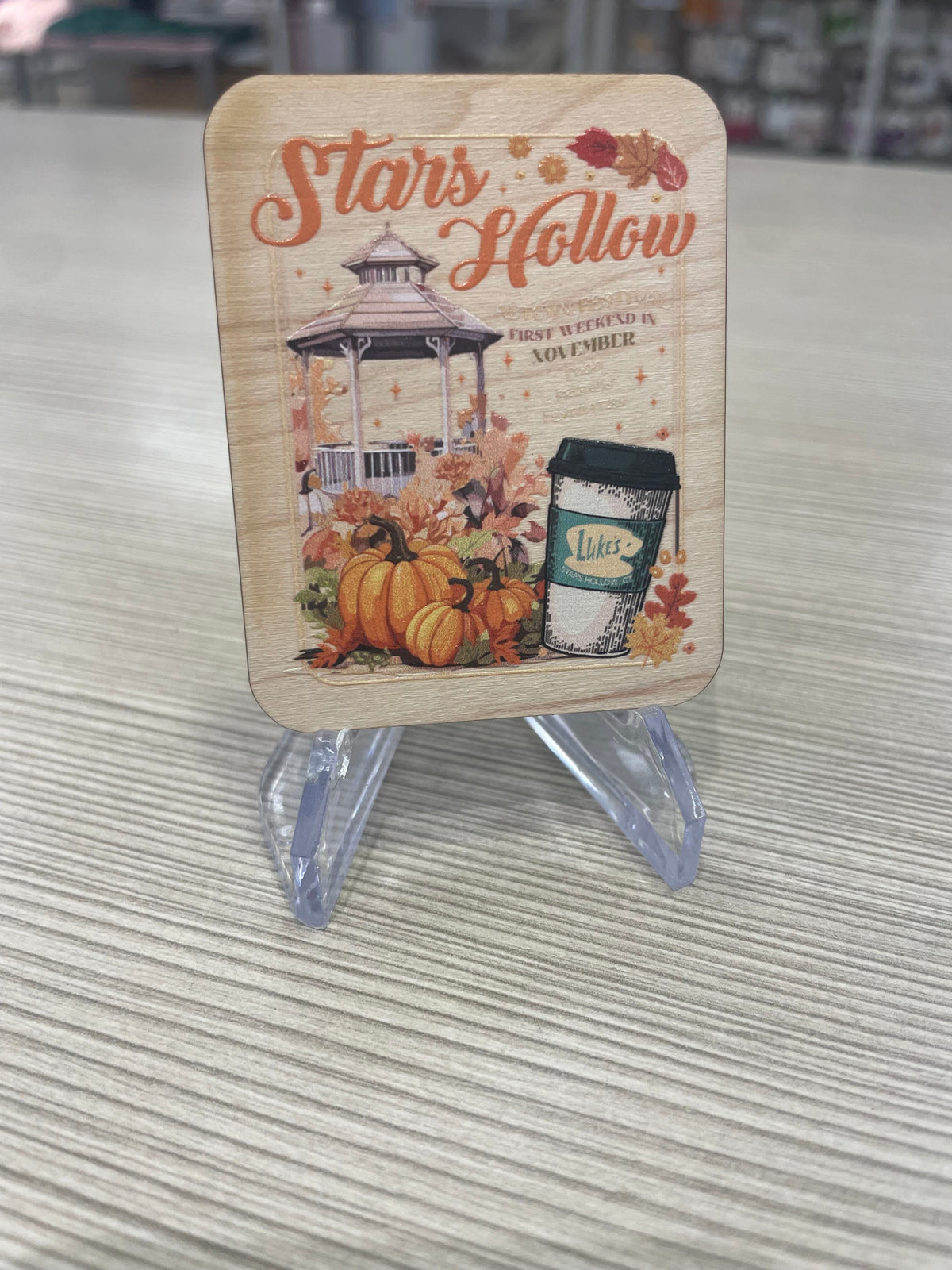 Gilmore Girls - Wooden 3D Magnet