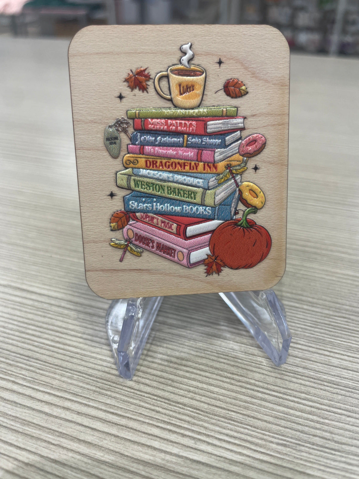 Gilmore Girls - Wooden 3D Magnet