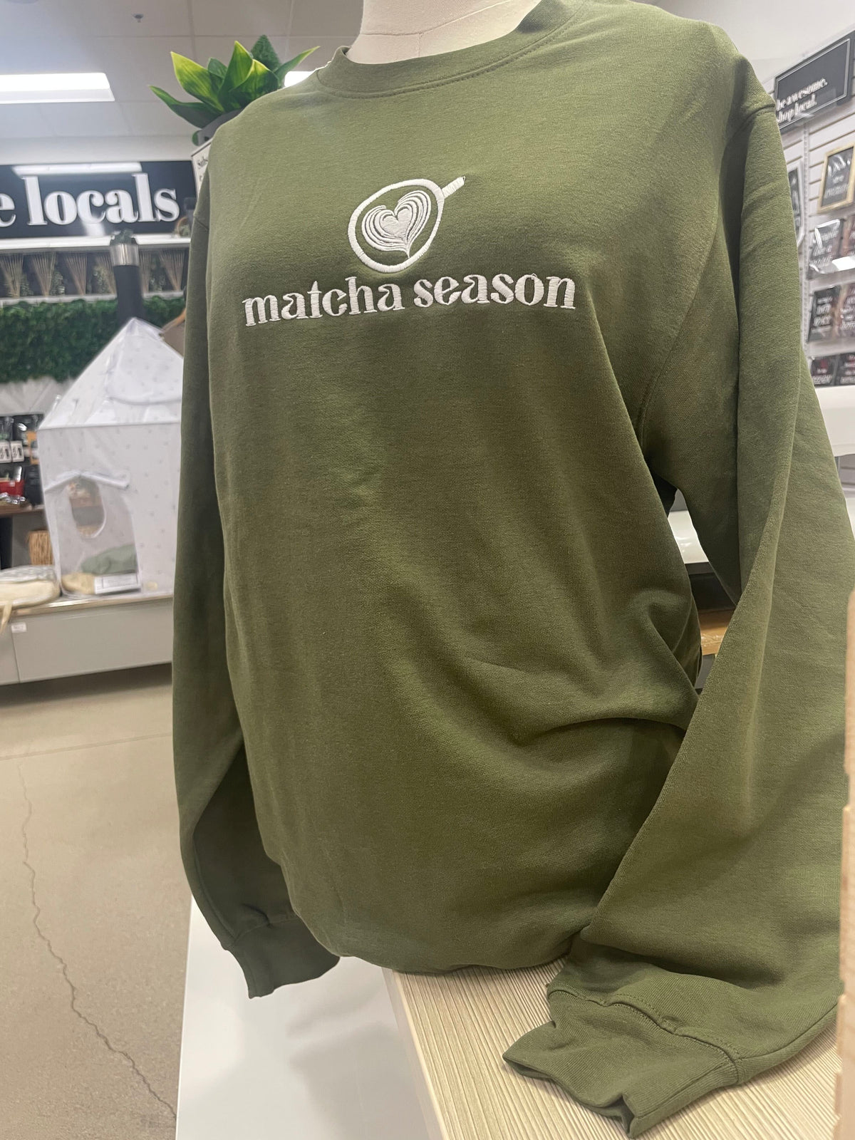 Matcha Season Crewneck