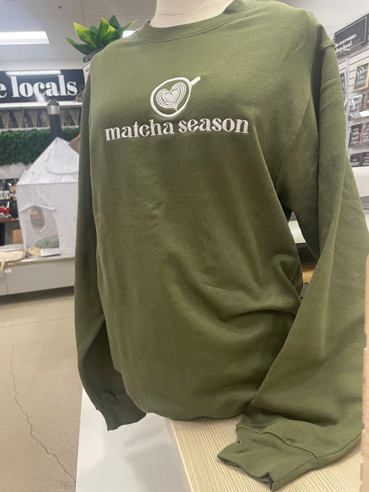 Matcha Season Crewneck
