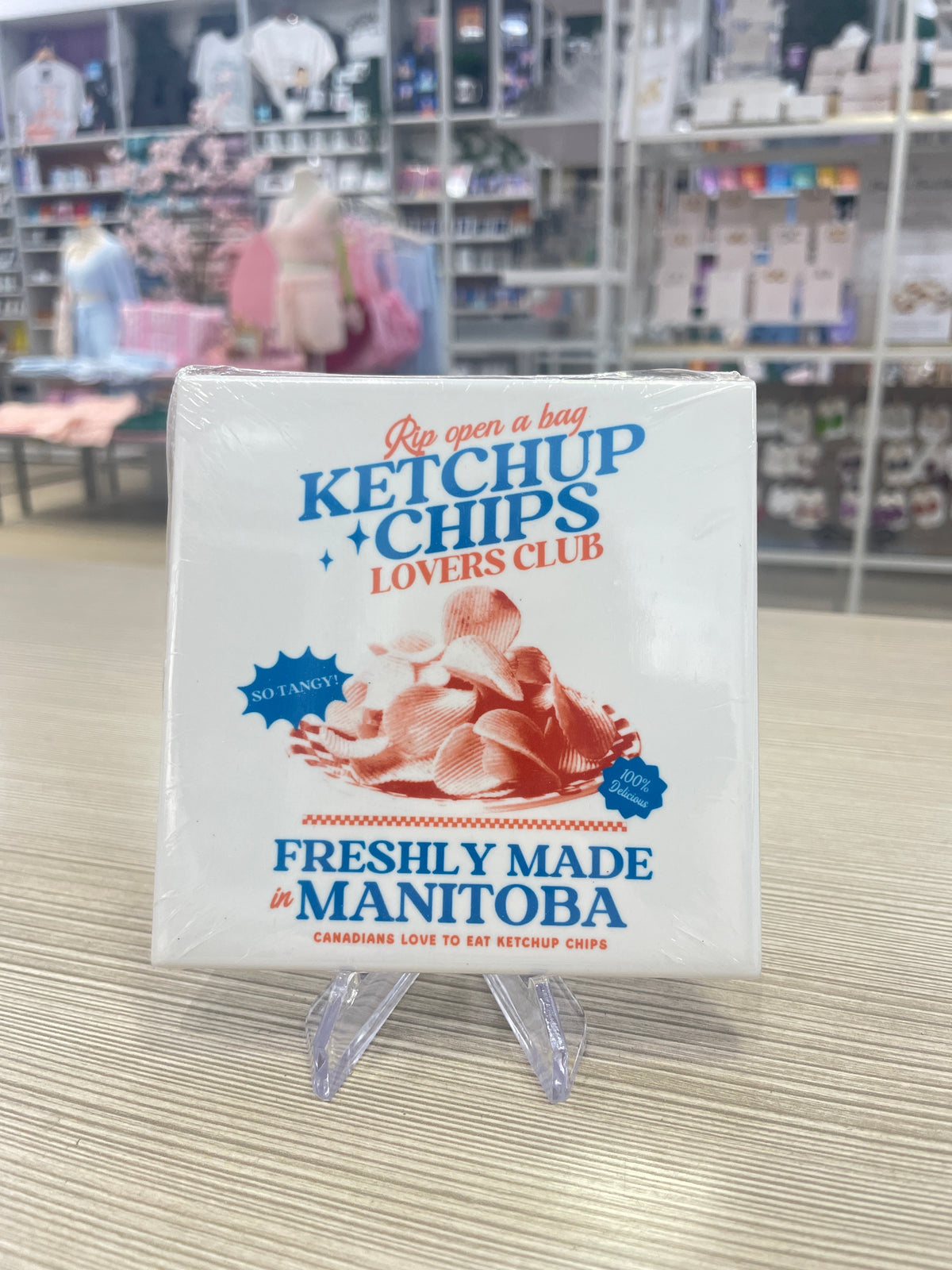 Ketchup Chips Lovers Coaster
