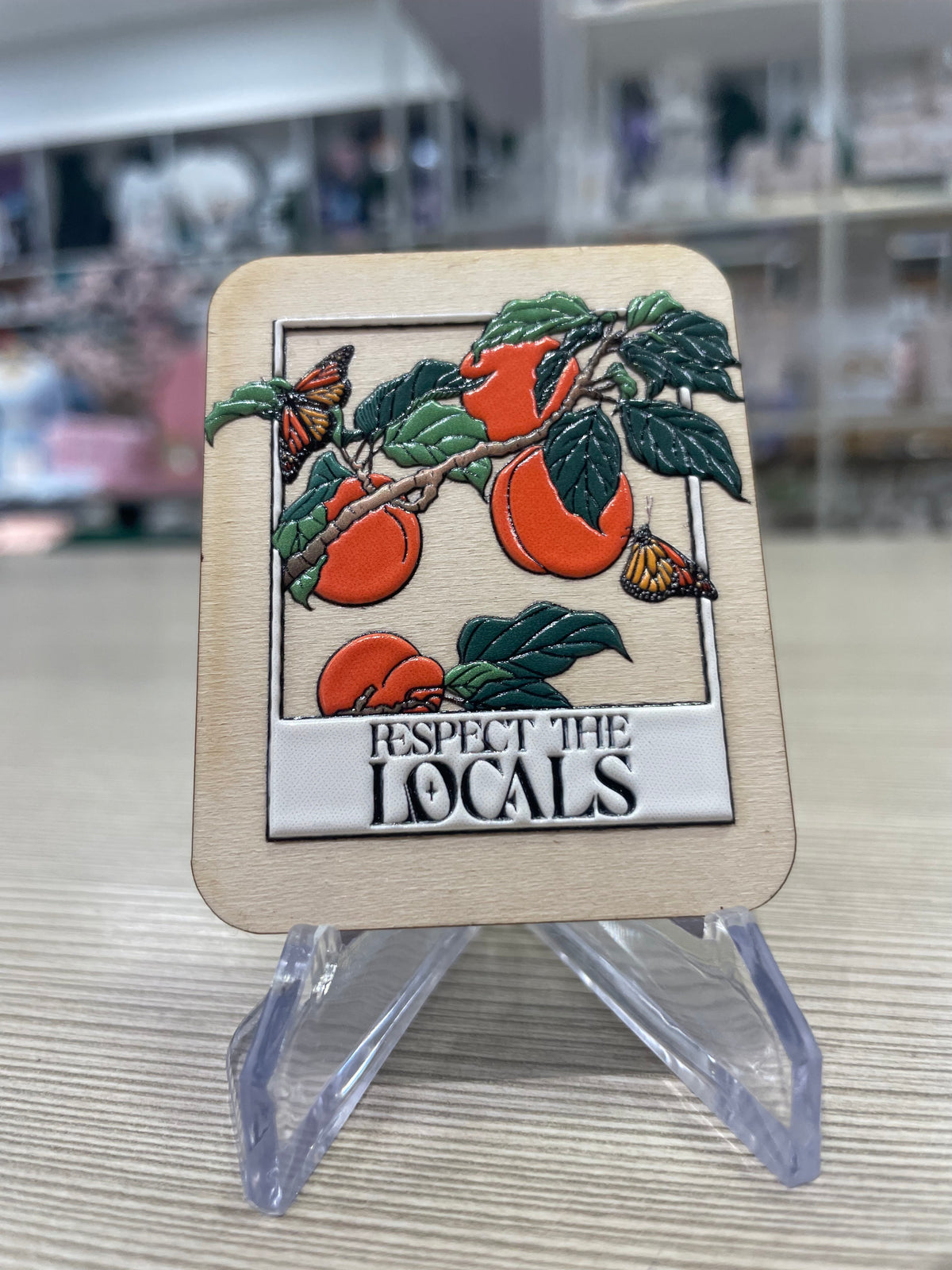 Local Legends - Wooden 3D Magnet