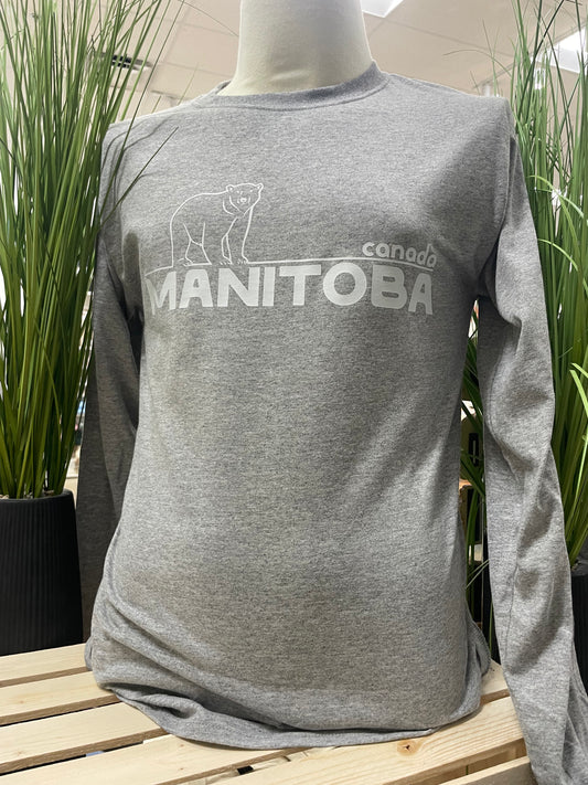 Manitoba Polar Bear Long Sleeve Shirt