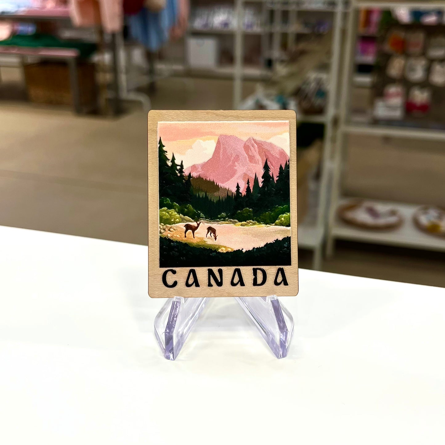 Winnipeg - Wooden 3D Magnet
