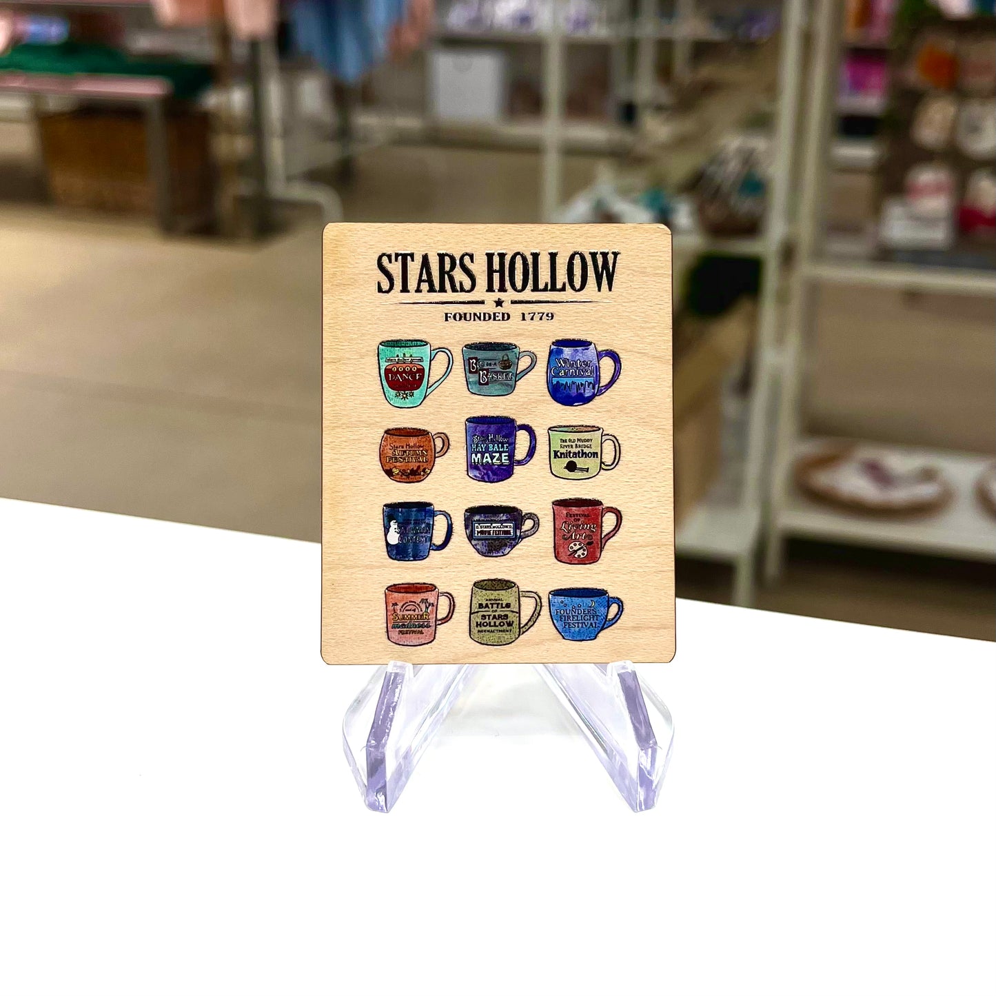Gilmore Girls - Wooden 3D Magnet