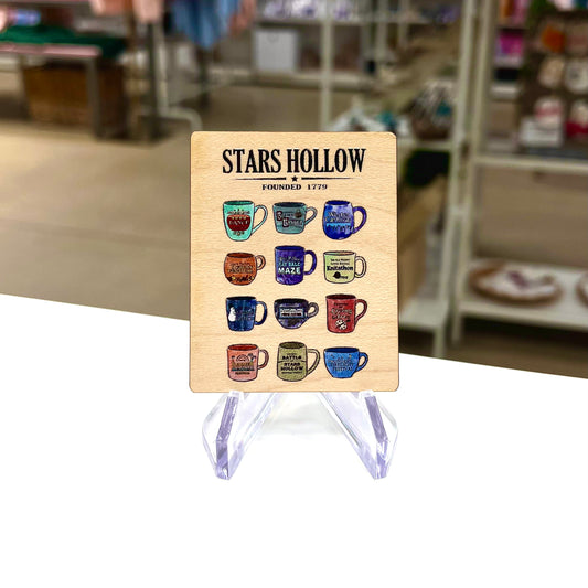 Gilmore Girls - Wooden 3D Magnet