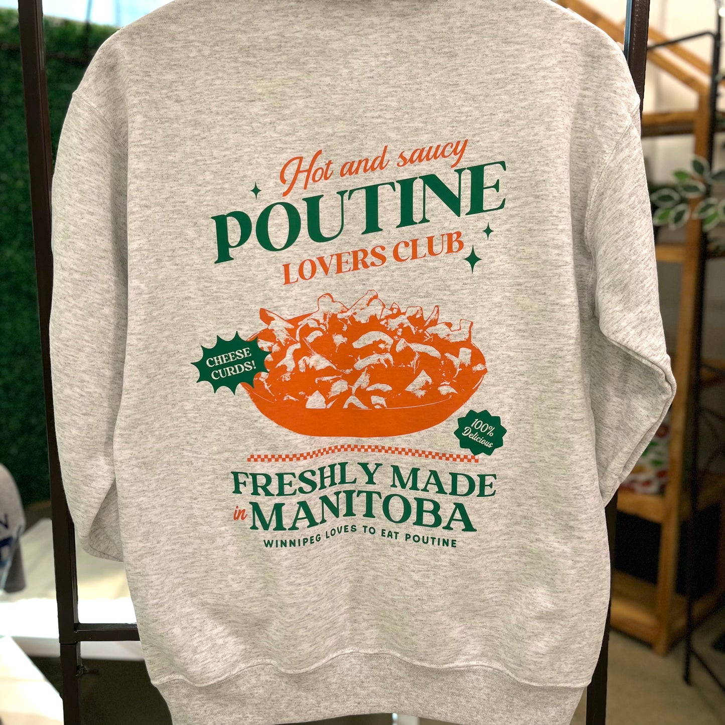 Poutine Lovers Zip-Up Hoodie