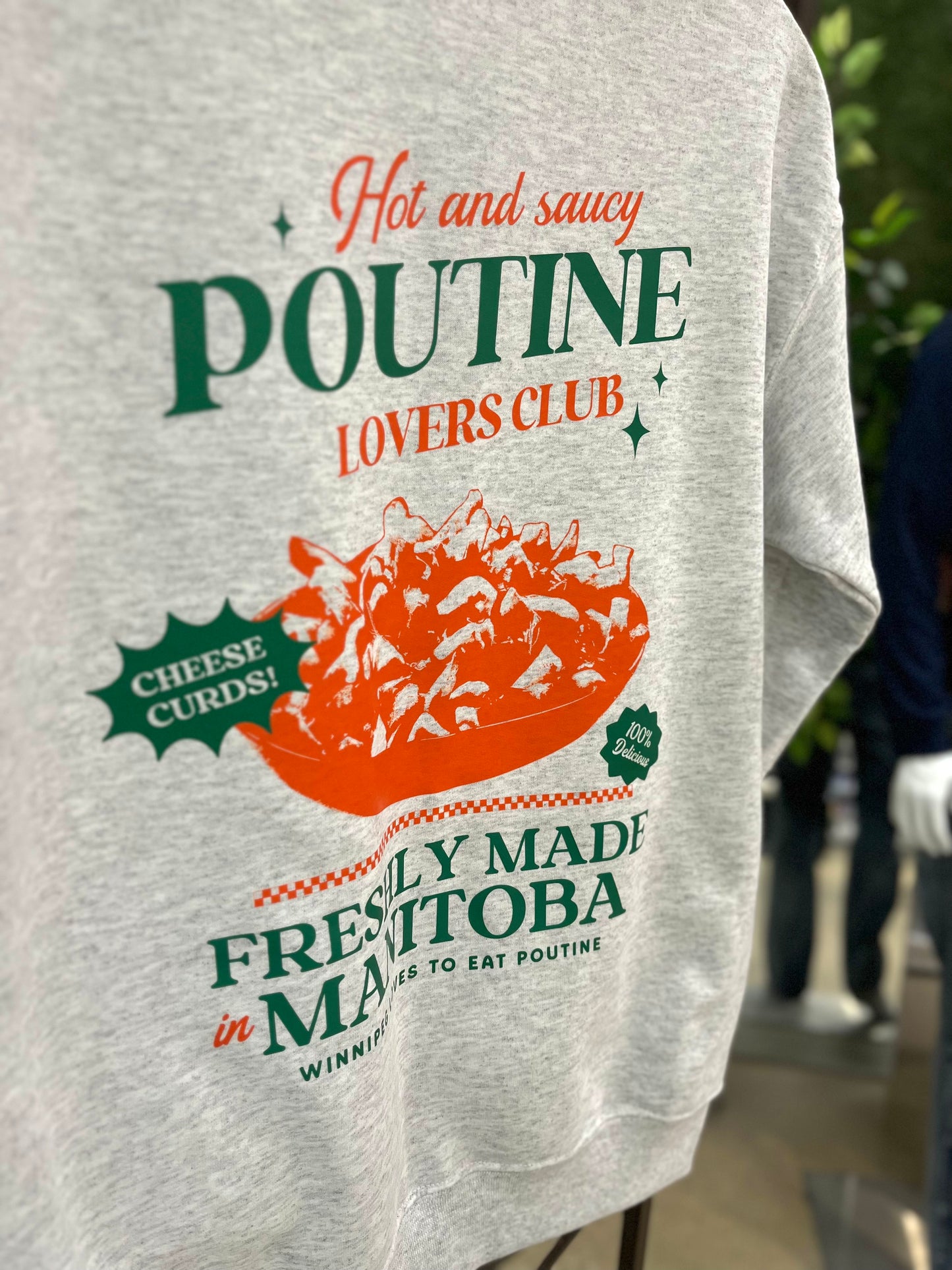 Poutine Lovers Zip-Up Hoodie