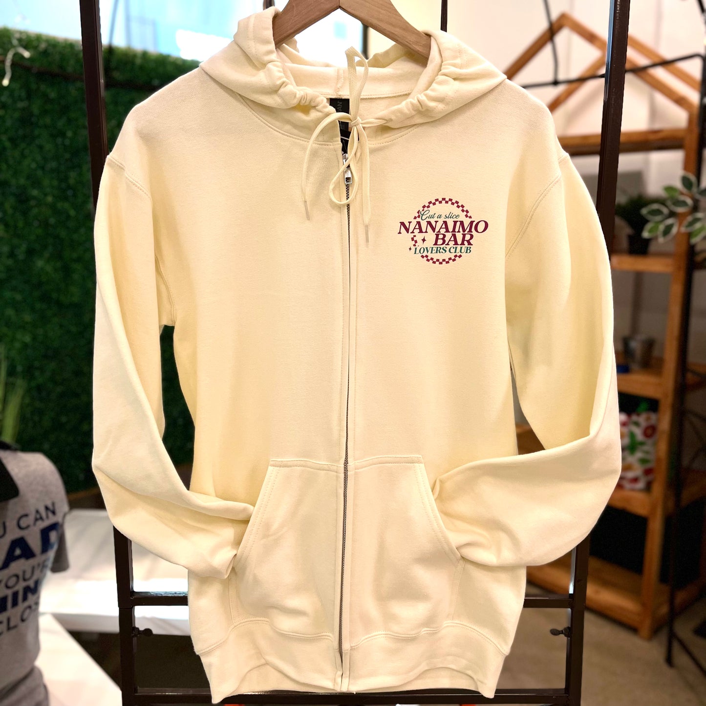 Nanaimo Bar Lover Zip Up Hoodie