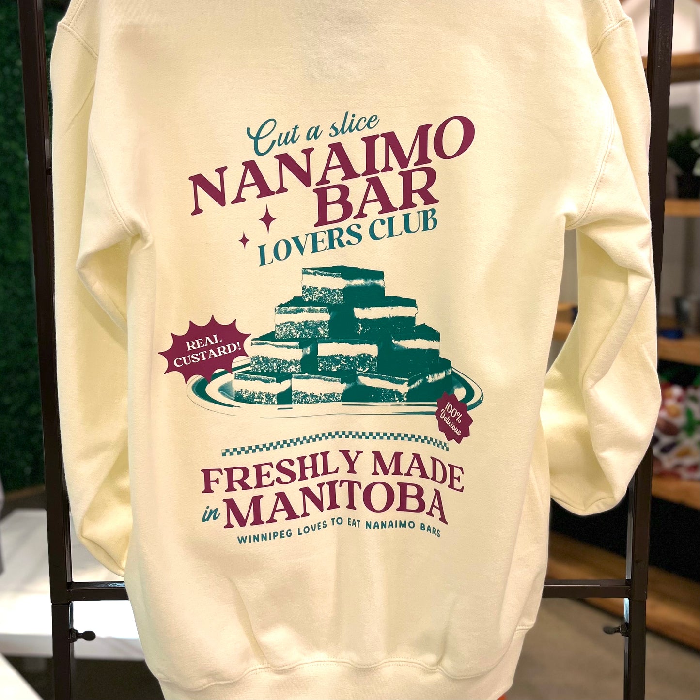 Nanaimo Bar Lover Zip Up Hoodie