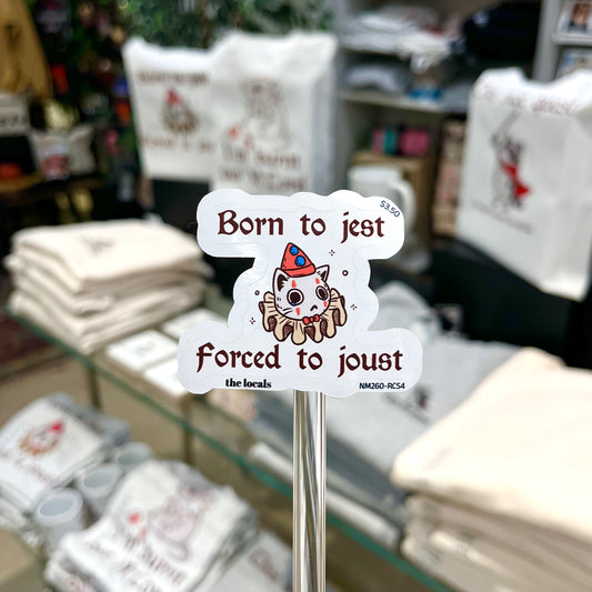 Born to Jest Sticker