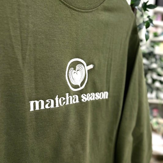 Matcha Season Crewneck