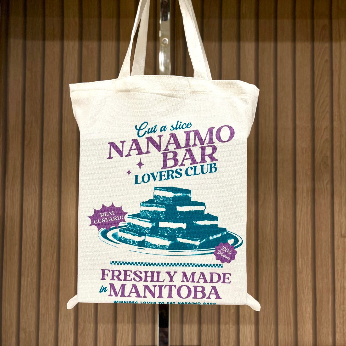 Nanaimo Bar Lovers Tote Bag