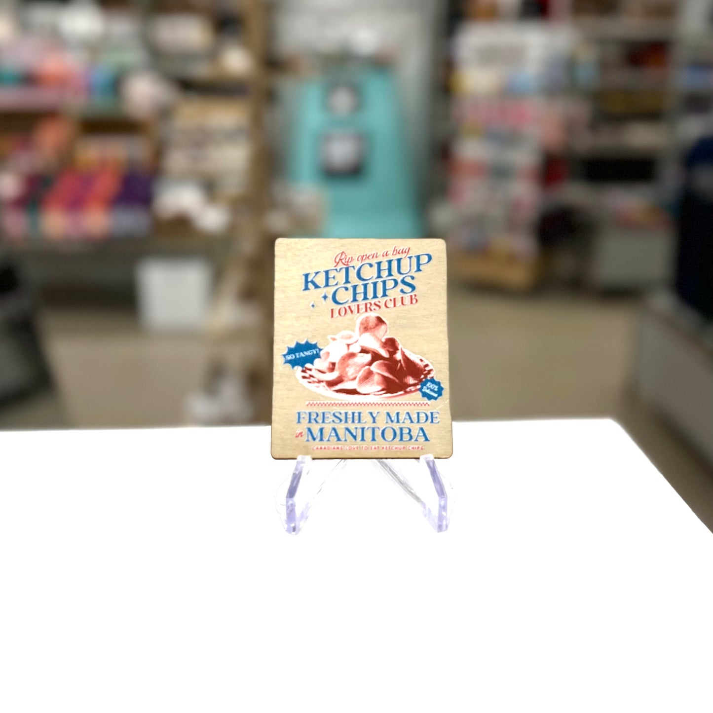 The Canadian Classics - Wooden 3D Magnet