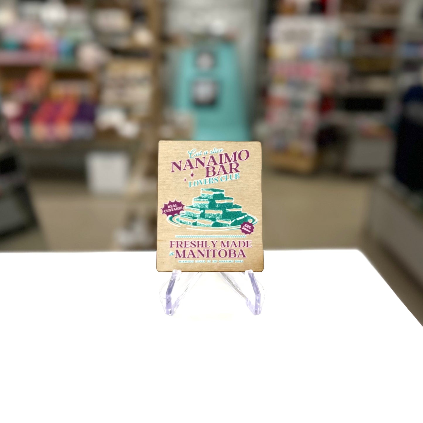 The Canadian Classics - Wooden 3D Magnet