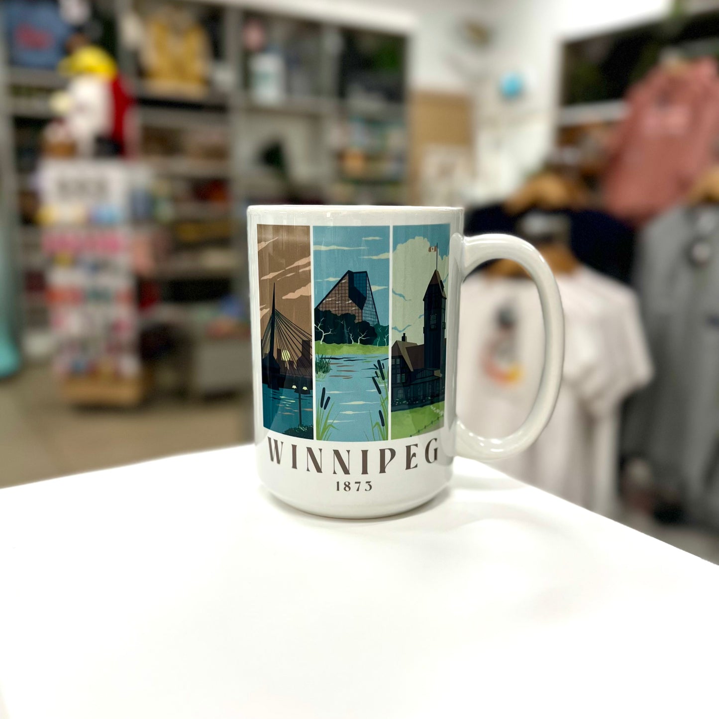 Trio Winnipeg Location Landmarks Mug