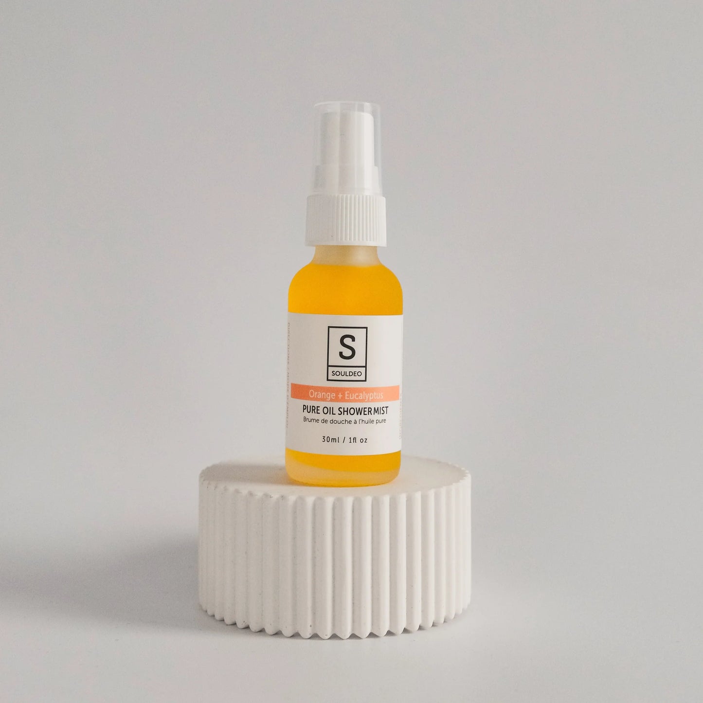 Orange + Eucalyptus Pure Oil Shower Mist 1oz