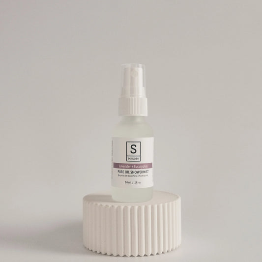 Lavender + Eucalyptus Pure Oil Shower Mist 1oz