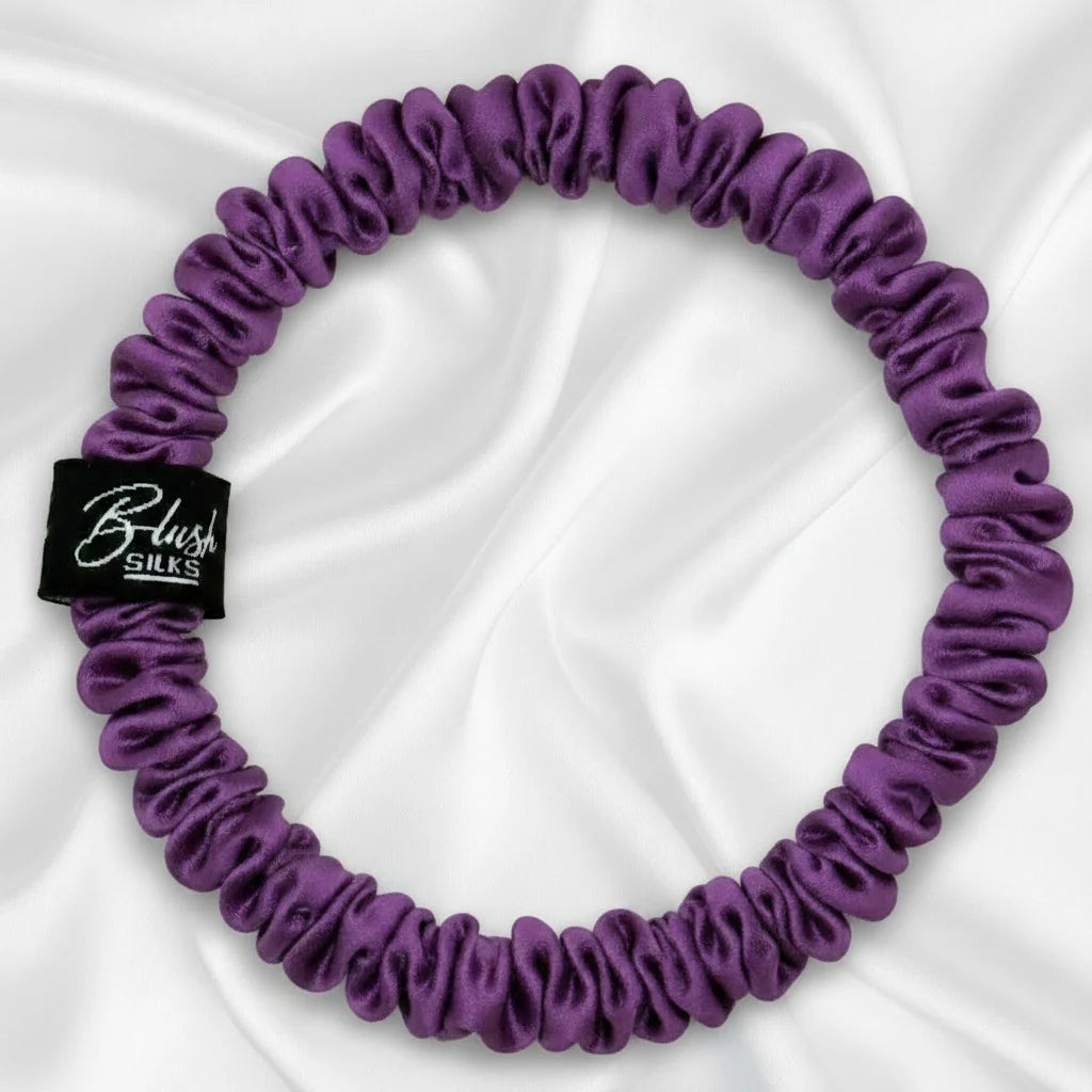 Blush Silks - Pure Mulberry Silk Mini Scrunchies