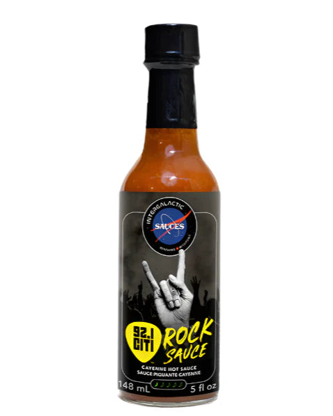 92.1 Citi Rock Sauce Cayenne Hot Sauce