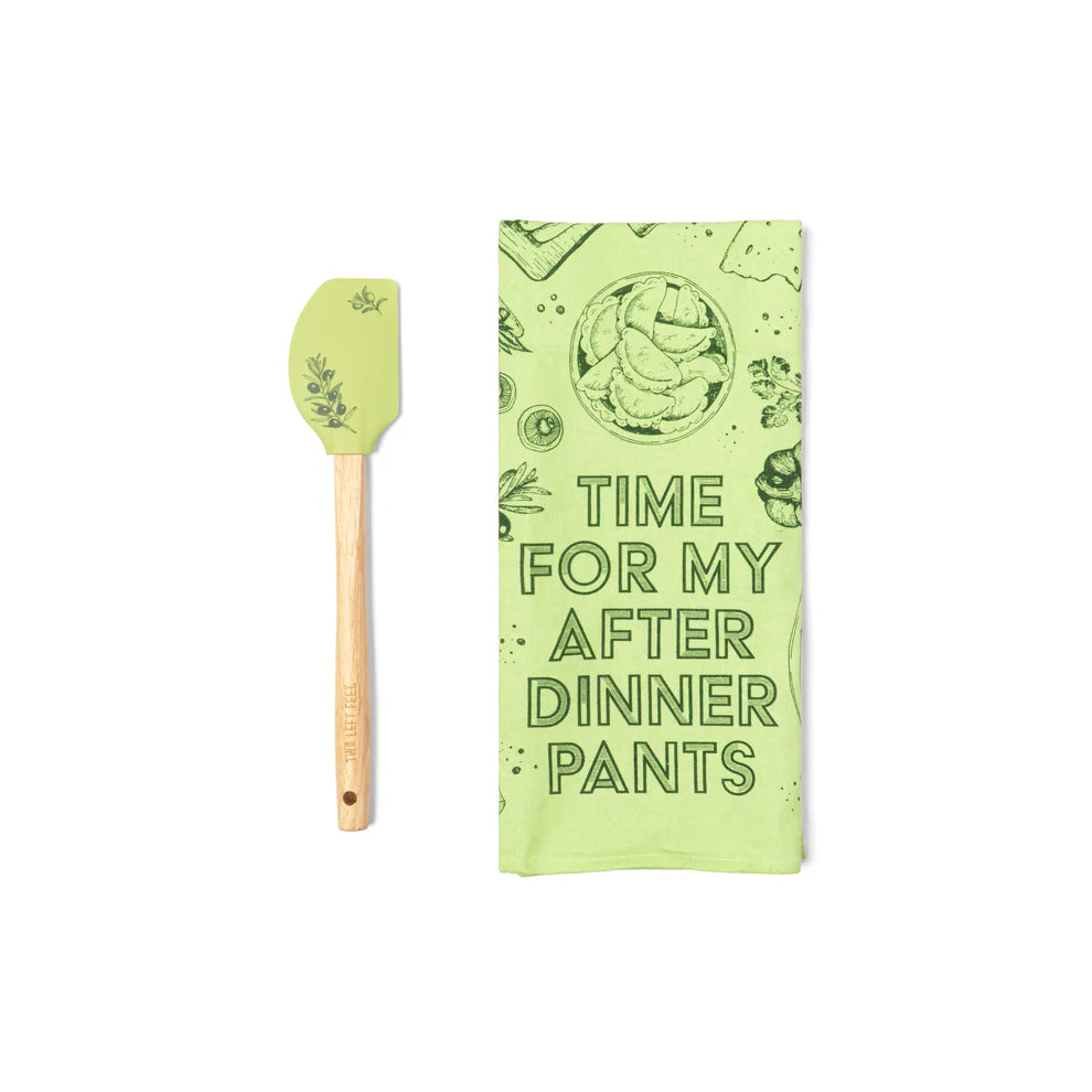 The Reluctant Chef Tea Towel & Spatula Set