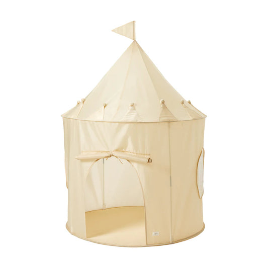 Beige  - Recycled Fabric Play Tent Castle