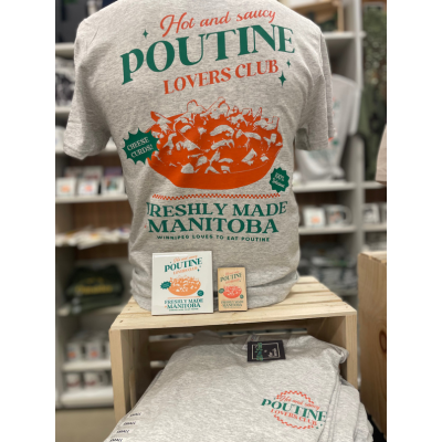Poutine Lovers Ash T-Shirt