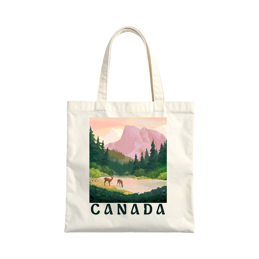 Canada Deer Tote Bag