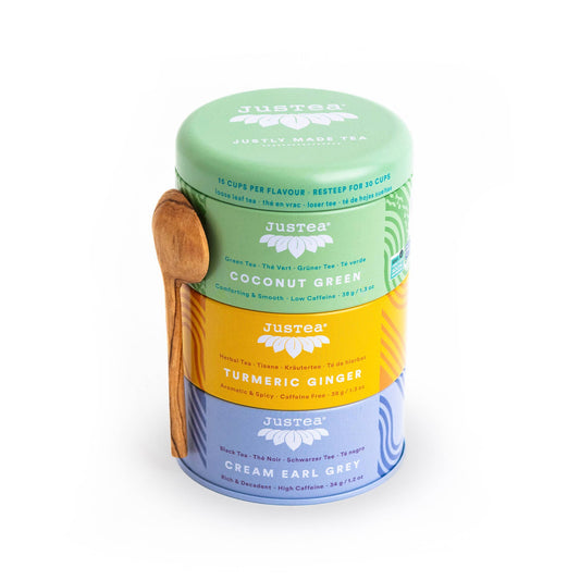 Assorted Trio Tin & Spoon - Organic