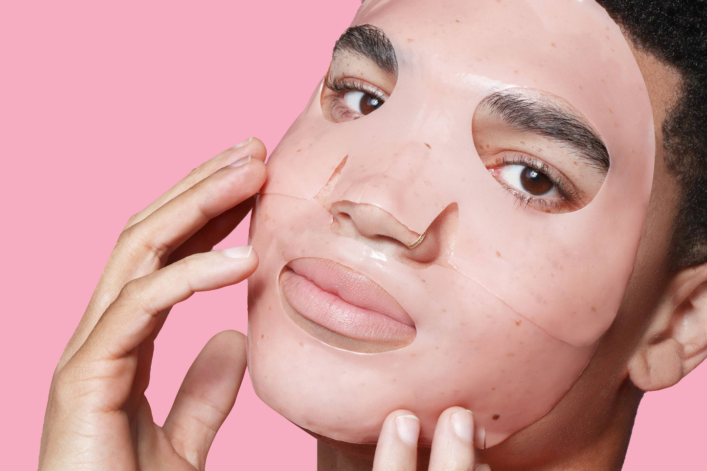 Rose Boba Illuminating Hydrogel Face Mask