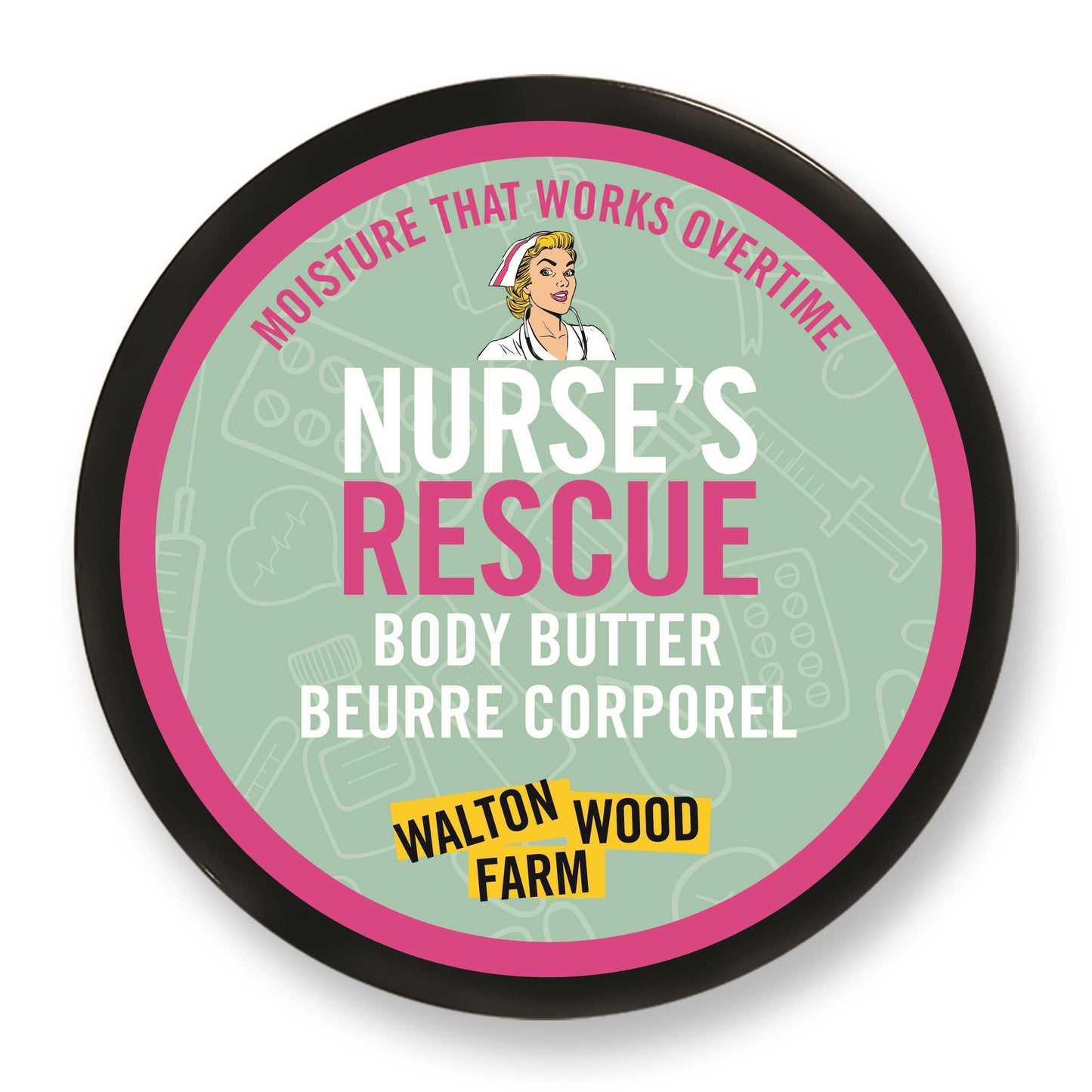 Nurses Rescue Body Butter- Unscented (8oz)
