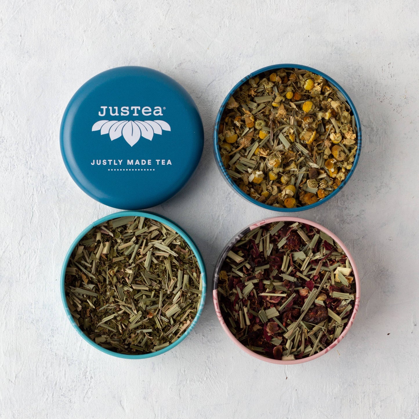 Herbal Tea Trio Tin & Spoon - Organic